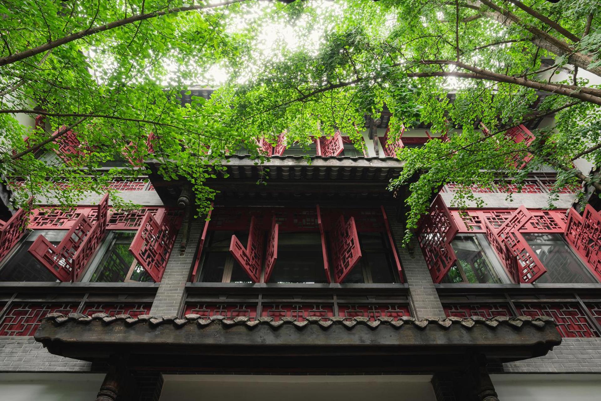 Guanyin Yiyuntai Hotel Τσενγκντού Εξωτερικό φωτογραφία